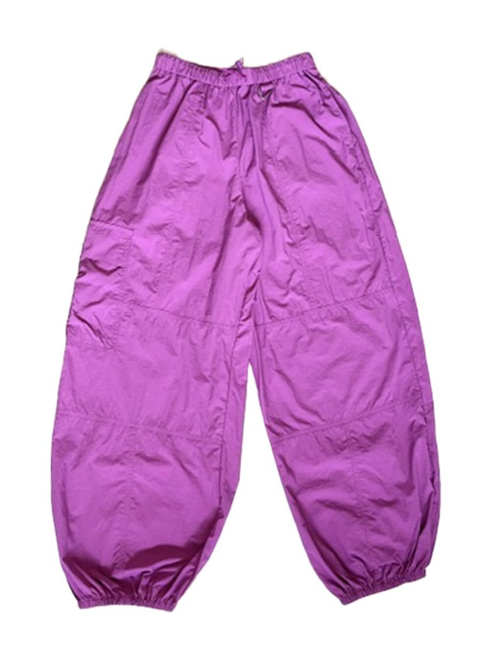 Urban Outfitters Parachute Pants Women X-Small Fuchsia EUC Baggy Cargo Y2K - Picture 2 of 12